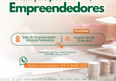 Prefeitura de Belo Jardim abre inscrições para curso de Finanças para Empreendedores