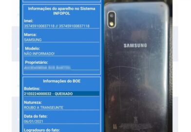 Mulher é detida com celular roubado em Capoeiras
