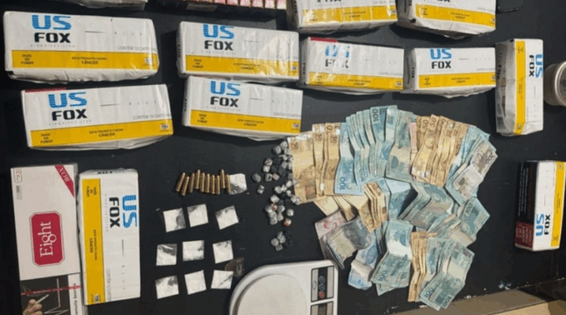 Bar é alvo de operação da PM e dono é preso com dr0g@s, munições e dinheiro em Caetés