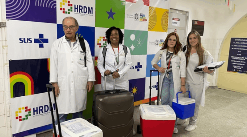 HOSPITAL REGIONAL DOM MOURA, EM GARANHUNS, REALIZA CAPTAÇÃO MÚLTIPLA DE ÓRGÃOS