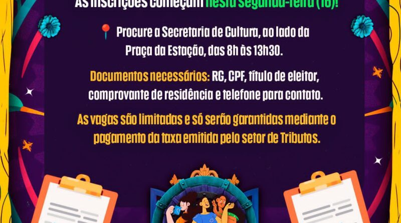 Cadastros para gasoseiros trabalharem na 56ª Festa das Marocas começam nesta segunda-feira (16), em Belo Jardim