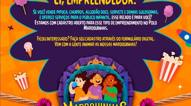 Prefeitura de Belo Jardim e Instituto Conceição Moura abrem cadastro para empreendedores venderem produtos e oferecerem serviços no Polo Maroquinhas