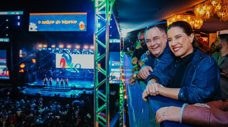 Governadora Raquel Lyra e prefeito Zeca Cavalcanti abrem o São João de Arcoverde, no Sertão do Moxotó