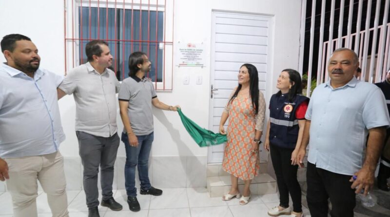 Deputado Diogo Moraes celebra inauguração da base do SAMU em Jataúba