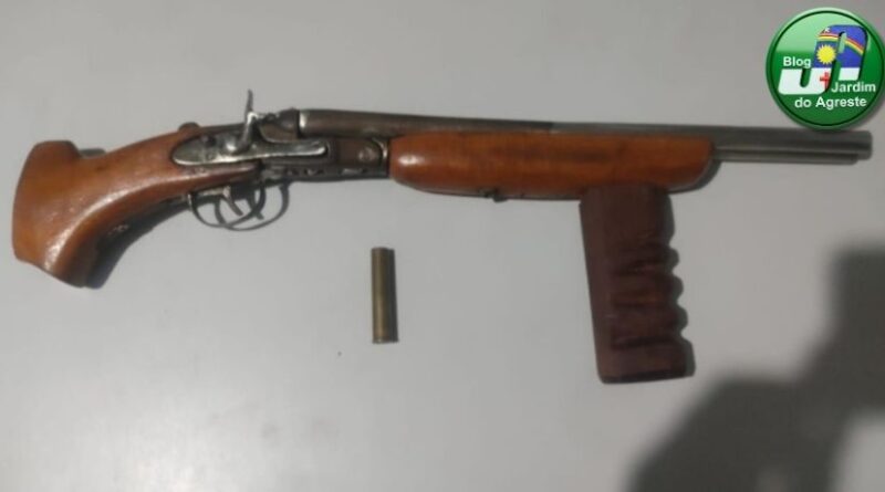 Posse ilegal de @rm@ de fogo em São Bento do Una: homem é preso em flagrante pela PM