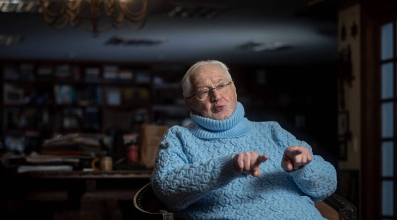 Não pretendo me aposentar, diz Boris Casoy, que completa 70 anos de jornalismo