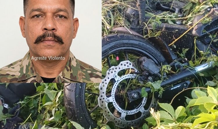 GUARDA MUNICIPAL DE IBIRAJUBA MORRE APÓS PERDER O CONTROLE DE MOTOCICLETA NA BR-423, EM CACHOEIRINHA
