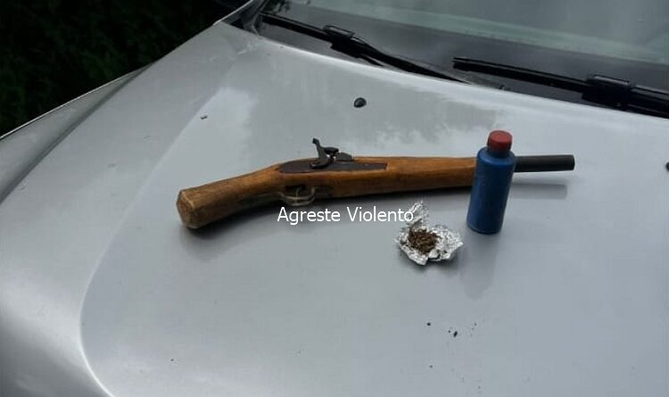 POLÍCIA MILITAR APREENDE ARMA, PÓLVORA E MACONHA DURANTE RONDAS NA ZONA RURAL DE PANELAS