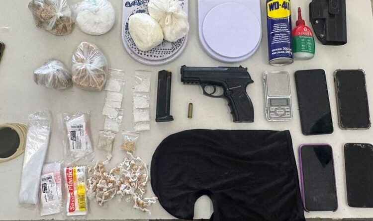 PM PRENDE SEIS SUSPEITOS E APREENDE GRANDE QUANTIDADE DE DROGAS EM ABREU E LIMA