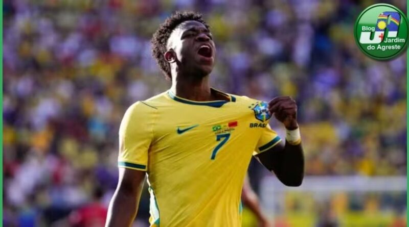 Vini Jr. salva Brasil de sufoco contra Marrocos, e Seleção fica no empate