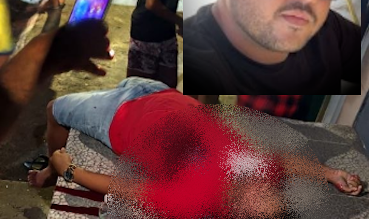 HOMEM É EXECUTADO A TIROS EM FRENTE A BAR NO LOTEAMENTO SANTANA, EM CARPINA