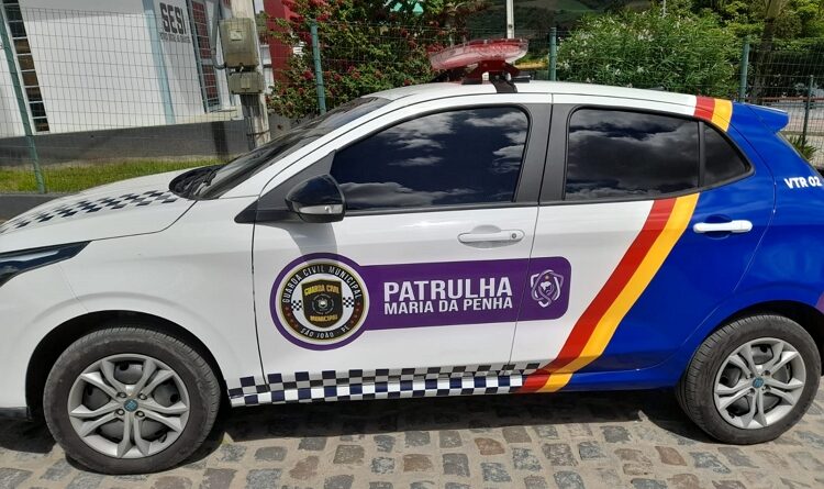 GUARDA MUNICIPAL PRENDE HOMEM POR VIOLÊNCIA DOMÉSTICA UM DIA APÓS RECEBER VIATURA MARIA DA PENHA EM SÃO JOÃO
