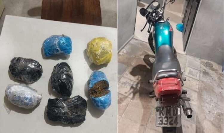 RONDA DA PM EM SÃO JOSÉ DO EGITO TERMINA COM APREENSÃO DE MAIS DE 750 GRAMAS DE MACONHA