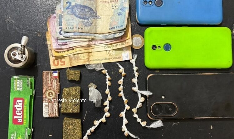 TRÊS HOMENS SÃO PRESOS POR TRÁFICO DE DROGAS APÓS DENÚNCIA EM CORRENTES