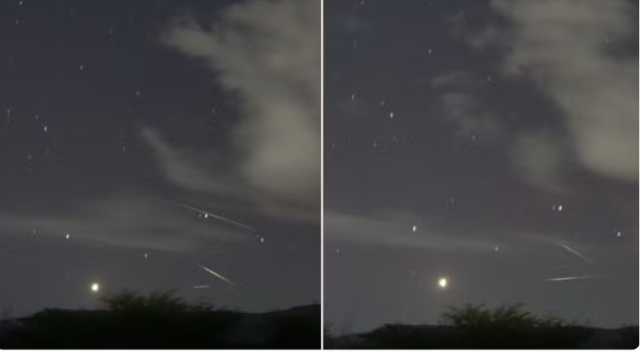 Luzes são vistas no céu no interior de Pernambuco
