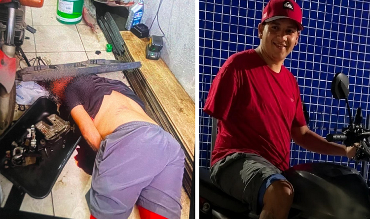 JOVEM É MORTO A TIROS DENTRO DE OFICINA DE MOTOS EM JABOATÃO DOS GUARARAPES