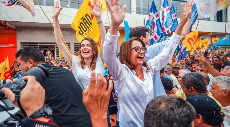 Marília Arraes fortalece palanque da Frente Popular na Mata Sul participa de grandes mobilizações em Catende Joaquim Nabuco e Escada