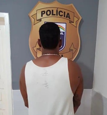HOMEM COM MANDADO DE PRISÃO EM ABERTO É PRESO PELA POLÍCIA CIVIL EM JOAQUIM NABUCO