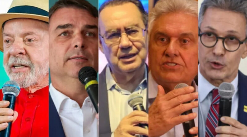 Datafolha em MG: Lula, 37%; Flávio 35%, Cury, 5%; Zema, 5%; Caiado, 3%