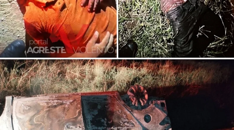 DOIS HOMENS SÃO MORTOS E MOTORISTA DE APLICATIVO BALEADO NA ZONA RURAL DE POMBOS/PE