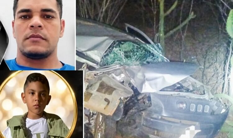 PAI E FILHO DE 6 ANOS MORREM EM ACIDENTE ENTRE CARRO E CAMINHÃO NA BR-316, EM OURICURI