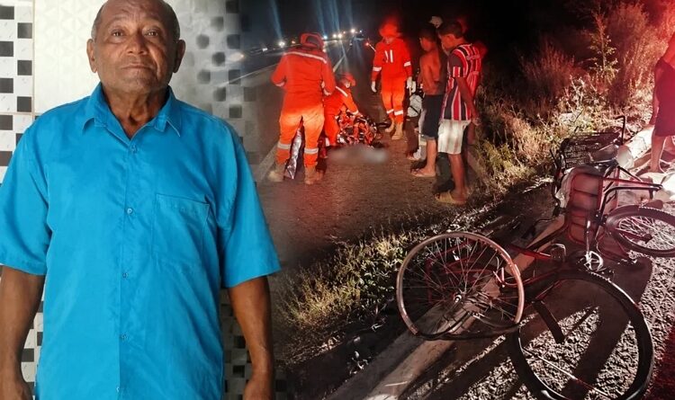 IDOSO MORRE ATROPELADO NA BR-316, EM PETROLÂNDIA